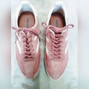 Tretorn wtRawlins3 suede nylon pink sneakers - Size 9.5